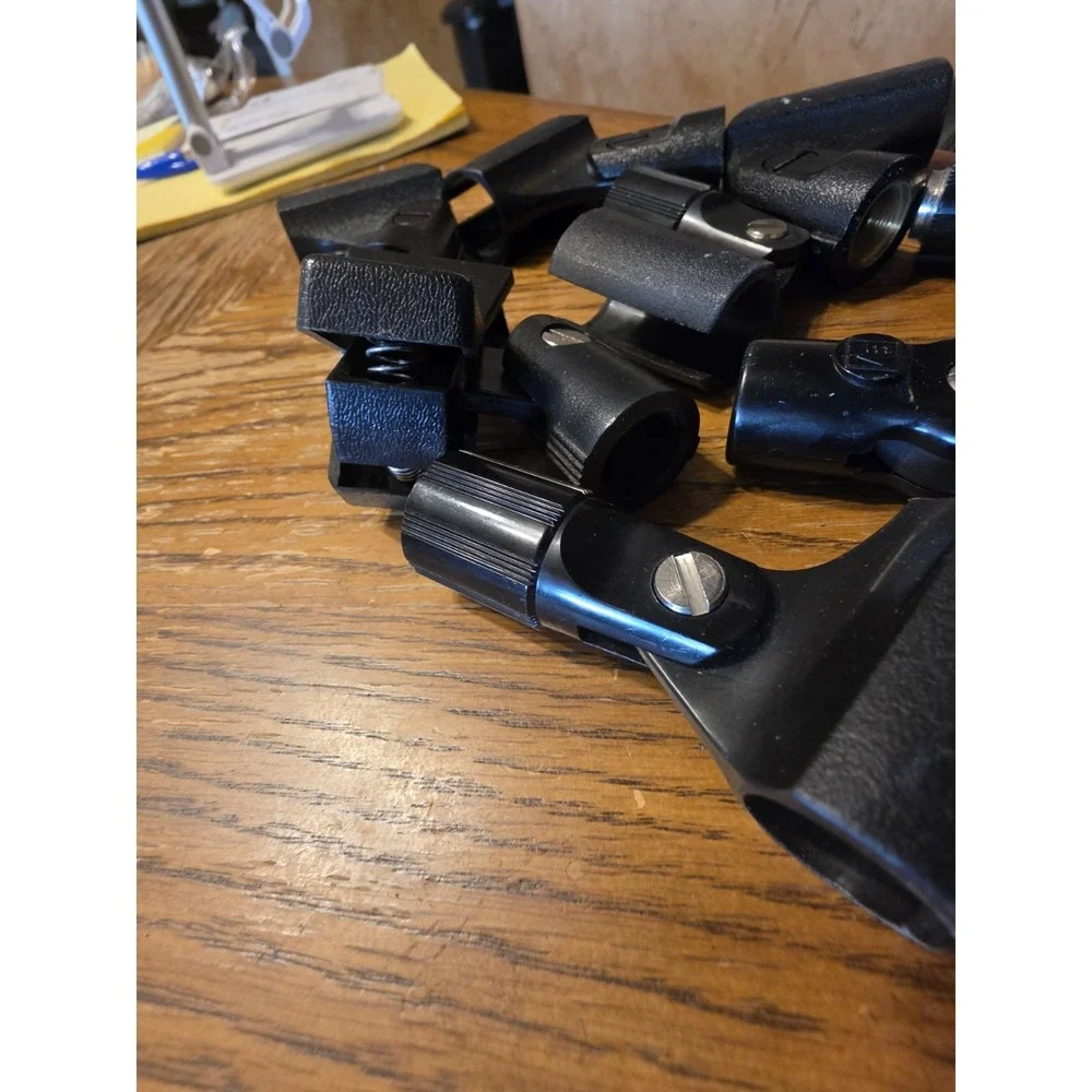 9 Mic Clips, Various Brands